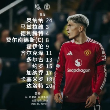 开云体育官网-【欧联杯】齐尔克泽破门B费送点，曼联1比1客平皇社